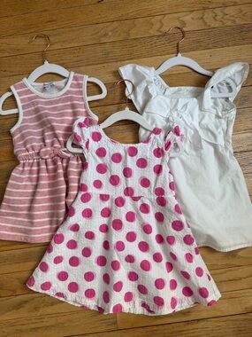 2T Summer Dress Bundle 3pc Splendid Copper Key Flapdoodles Toddler Girl